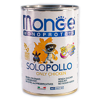 Monge Dog Monoprotein Solo Влажный корм для собак вcех пород, Курица