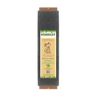 Homecat Когтеточка для кошек высокая коричневый 70х14