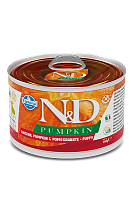 Farmina N&D Pumpkin Puppy Mini Chicken, Pumpkin&Pomegranate Влажный корм для щенков мелких пород, Курица, Тыква и Гранат