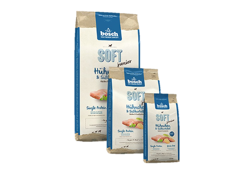Уникальные корма Bosch SOFT