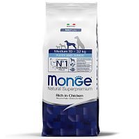 Monge Dog Medium Puppy&Junior Сухой корм для щенков средних пород, Курица