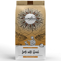 Craftia Natura Сухой корм для взрослых собак миниатюрных и мелких пород с ягненком и перепелкой