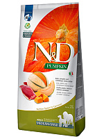 Farmina Pumpkin N&D Dog Adult Medium&Maxi Сухой корм для взрослых собак средних и крупных пород, Утка, Дыня и Тыква