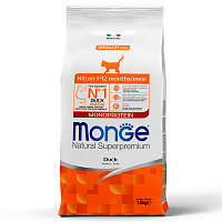 Monge Cat Speciality Line Monoprotein Сухой корм для котят и беременных кошек, Утка