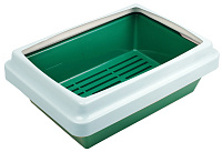 Сибирская кошка Туалет для кошек Smart Sift с бортиком 45*32*15см