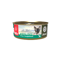 Blitz Holistic Sterilised Cat Влажный корм для стерилизованных кошек, нежное суфле, Утка и Индейка