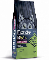 Monge Dog BWild Low Grain Сухой корм для собак всех пород, мясо Дикого Кабана