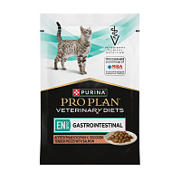 Pro Plan Veterinary Diets EN Gastrointestinal Влажный корм для кошек при проблемах, при ЖКТ, Лосось 85 гр