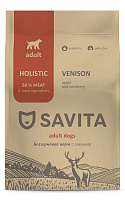 Savita Grain Free Сухой беззерновой корм для собак, Оленина