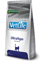 Farmina Vet Life UltraHypo Сухой корм для кошек, при пищевой аллергии