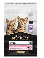 Сухой корм для Котят Purina Pro Plan Junior Kitten Delicate with Turkey, Индейка
