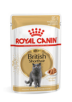 Royal Canin British Shorthair Adult Влажный корм для кошек породы Британская короткошерстная, в соусе