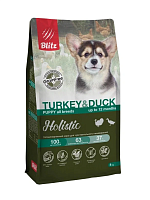 Blitz Holistic Puppy Grain Free Cухой беззерновой корм для щенков всех пород, Индейка и Утка