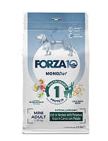 Forza10 MonoDiet Adult Mini Cervo con Patate Сухой корм для взрослых собак мелких пород, Оленина и Картофель