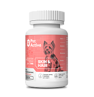 PetActive Витаминно-минеральный комплекс для собак, поддержание здоровой кожи и красивой шерсти 50 гр