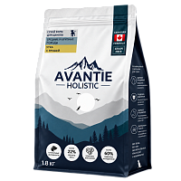Avantie Holistic Сухой корм для щенков средних и крупных пород, Утка с грушей