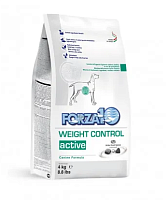 Forza10 Active Weight Control Сухой полнорационный диетический корм для взрослых собак, Рыба