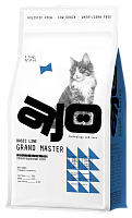 AJO Cat Grand Master Сухой корм для пожилых кошек, для профилактики мочекаменной болезни, Курица