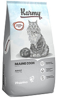 Karmy Main Coon Сухой корм для взрослых кошек породы Мэйн-кун, Индейка