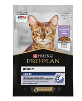 Влажный корм для кошек Purina Pro Plan Indoor Feline with Turkey pouch, Индейка в желе