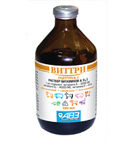 Витаминно-минеральная добавка для собак Виттри АD жидкость 100 мл