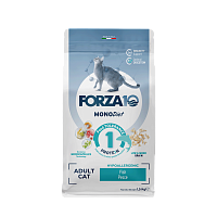 Forza10 MonoDiet Pesce Сухой монобелковый корм для кошек, при аллергии и повышенной чувствительности к животным белкам, Океаническая Рыба