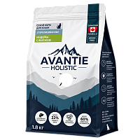 Avantie Holistic Sterilised Сухой корм для стерилизованных кошек, Индейка с яблоком