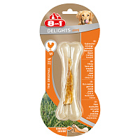 8 in1 Delights Strong M Лакомство для собак средних и крупных пород Косточка сверхпрочная с Куриным мясом 14.5см