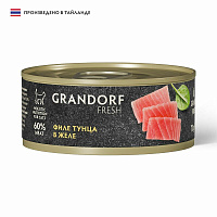 Grandorf Fresh Влажный корм для кошек, Филе тунца в желе