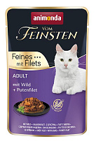 Animonda Vom Feinsten Adult Влажный корм для кошек, Дичь и Филе Индейки