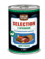 Solid Natura Selection Влажный корм для собак Кролик