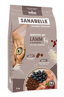 Sanabelle Adult Sensitive Lamb Сухой корм для кошек с чувствительным пищеварением, Ягненок