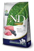 Farmina N&D Prime Adult Medium&Maxi Lamb&Blueberry Сухой корм для собак средних и крупных пород, Ягненок и Черника