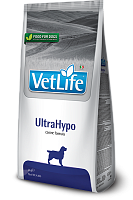 Farmina Vet Life UltraHypo Сухой корм для собак, при аллергических реакциях и атопии