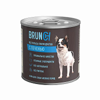 Четвероногий гурман Brunch Влажный корм для собак с Печенью