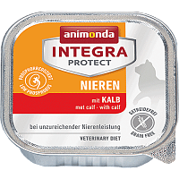 Animonda Integra Protect Renal Влажный корм для кошек, при почечной недостаточности, Телятина 100 гр
