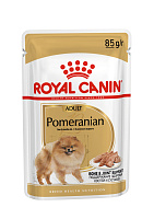 Royal Canin Pomeranian Влажный корм для собак породы Померанский Шпиц, паштет 85гр