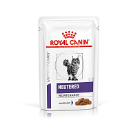 Royal Canin Neutered Adult Влажный корм диета для кошек, кусочки в соусе
