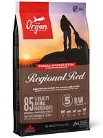 Orijen Regional Red Dog Сухой корм для собак, Говядина, Ягненок и Свинина