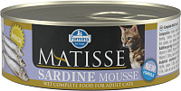 Farmina Matisse Cat Mousse Sardine Влажный корм для кошек, мусс, Сардина