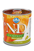 Farmina N&D Pumpkin Adult Duck&Pumpkin Влажный корм для собак, Утка и Тыква
