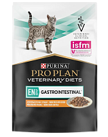 Pro Plan Veterinary Diets EN Gastrointestinal Влажный корм для кошек, при  ЖКТ, Курица 85 гр