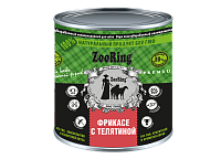 ZooRing Влажный корм для собак, Фрикасе с Телятиной