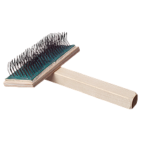 Зооник Пуходерка деревянная "Кавказец" 10*5.5см