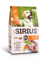 Sirius Сухой корм для собак, Ягненок и Рис