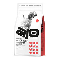 AJO Dog Medium Adult Сухой корм для собак средних пород, Говядина и Гречка