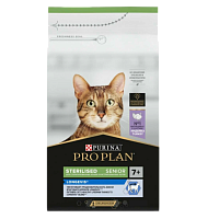 Purina Pro Plan Sterilised feline Adult 7+ with Turkey dry Сухой корм для кошек, Индейка