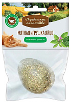 Деревенские лакомства для кошек Мятная игрушка Яйцо