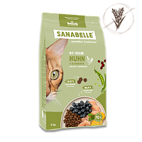 Sanabelle Adult No Grain Poultry Сухой корм для взрослых кошек с чувствительным пищеварением, Птица