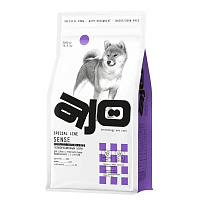 AJO Dog Sense Сухой корм для собак с чувствительным пищеварением, Индейка, Ягненок и Гречка